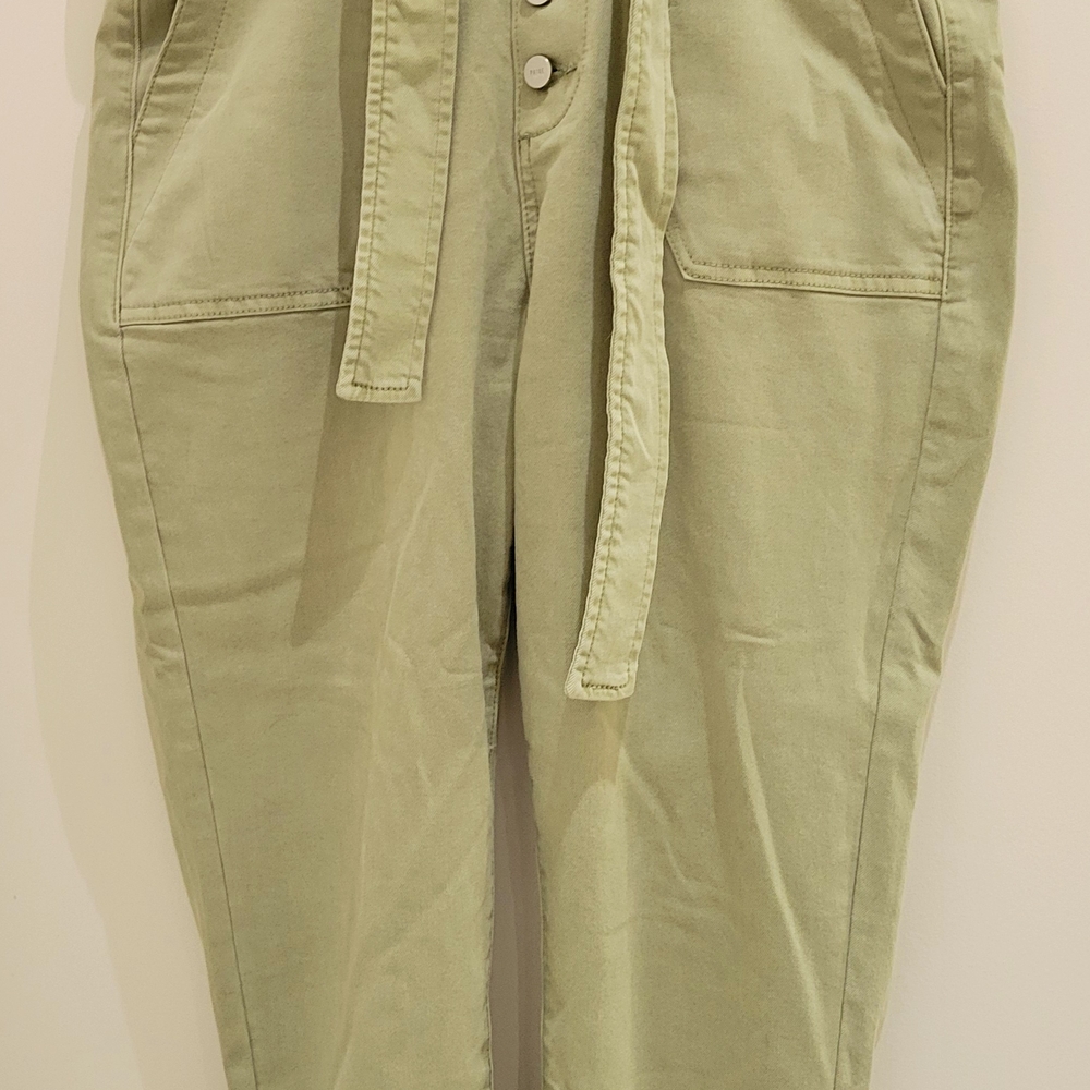 PAIGE Light Olive Chinos